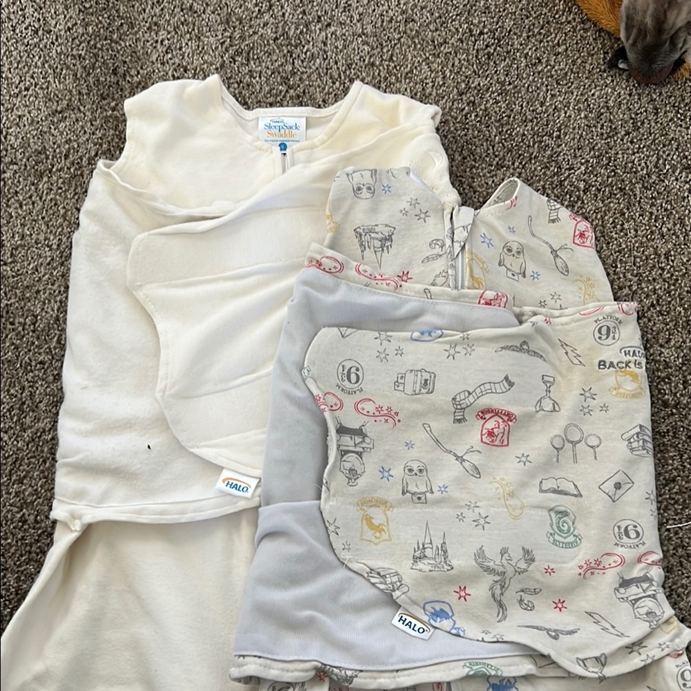 Halo sleep sacks- Cream and Harry Potter